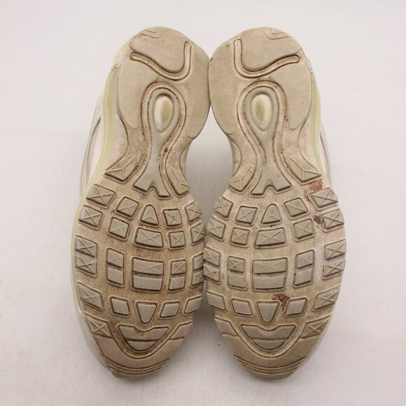 Nike Air Max 97 Women's Size 8 Triple White Sneakers Shoes 21733-100 - Picture 7 of 9